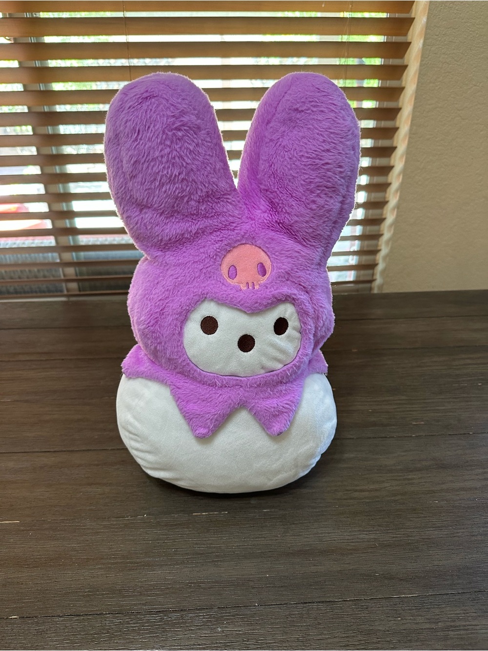 Peeps x Hello Kitty and Friends Kuromi plush toy